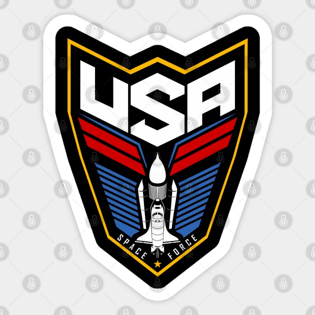 United States Space Force Sticker by monolusi